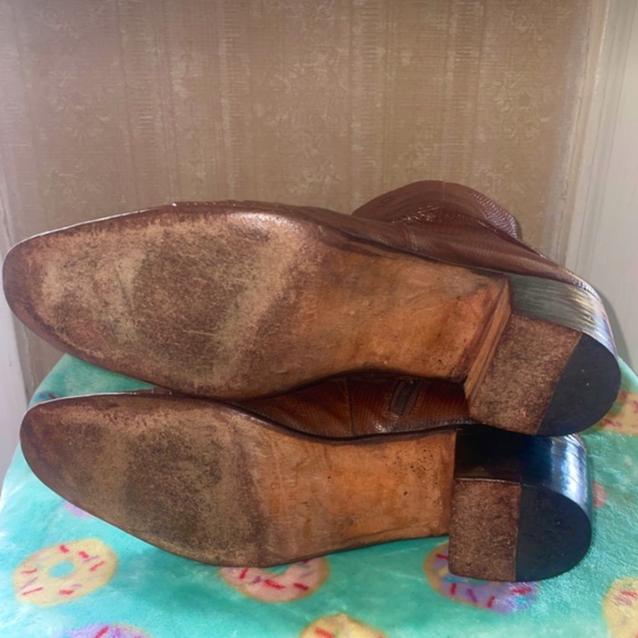 Mauri Lizard Boots SZ 11.5 Carmel main image 6